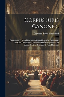 Front cover_Corpus Iuris Canonici