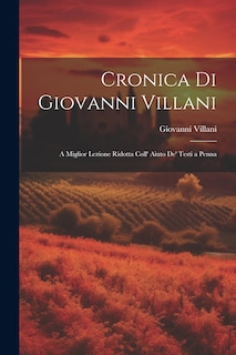 Front cover_Cronica di Giovanni Villani