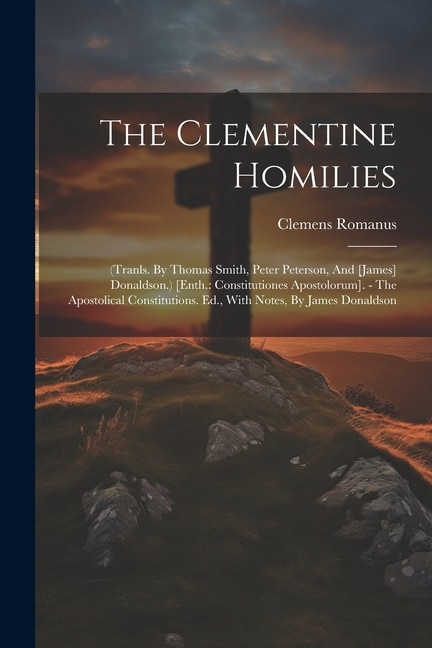 Front cover_The Clementine Homilies