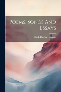 Front cover_Poems, Songs And Essays