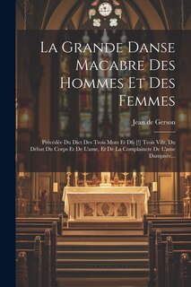 Front cover_La Grande Danse Macabre Des Hommes Et Des Femmes