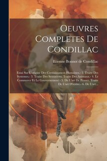 Couverture_Oeuvres Completes De Condillac