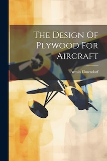 Front cover_The Design Of Plywood For Aircraft