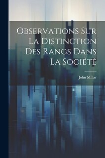 Couverture_Observations sur la distinction des rangs dans la société