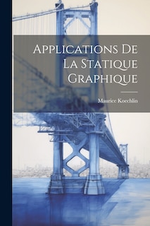 Couverture_Applications De La Statique Graphique