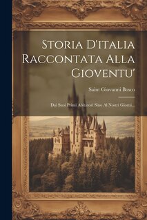 Front cover_Storia D'italia Raccontata Alla Gioventu'
