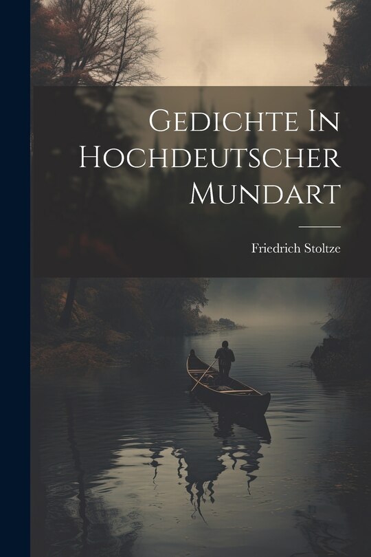 Couverture_Gedichte In Hochdeutscher Mundart