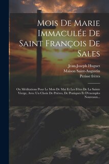 Front cover_Mois De Marie Immaculée De Saint François De Sales
