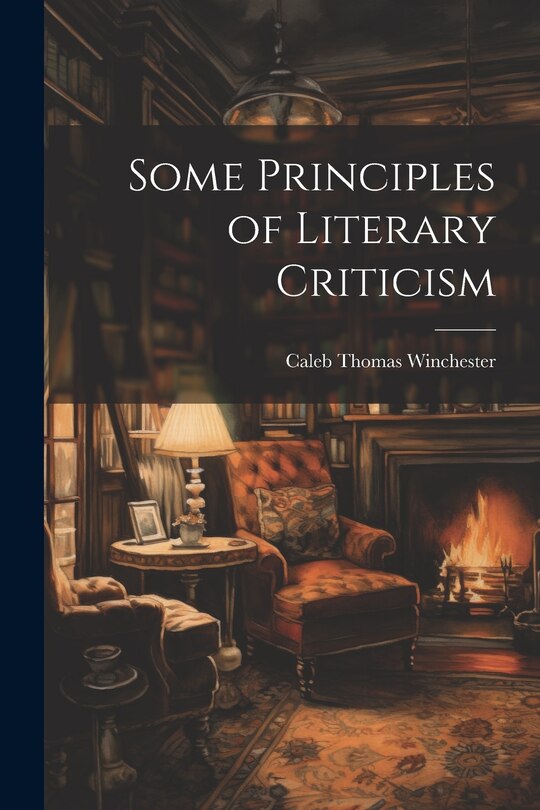 Front cover_Some Principles of Literary Criticism