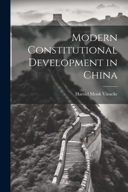 Front cover_Modern Constitutional Development in China