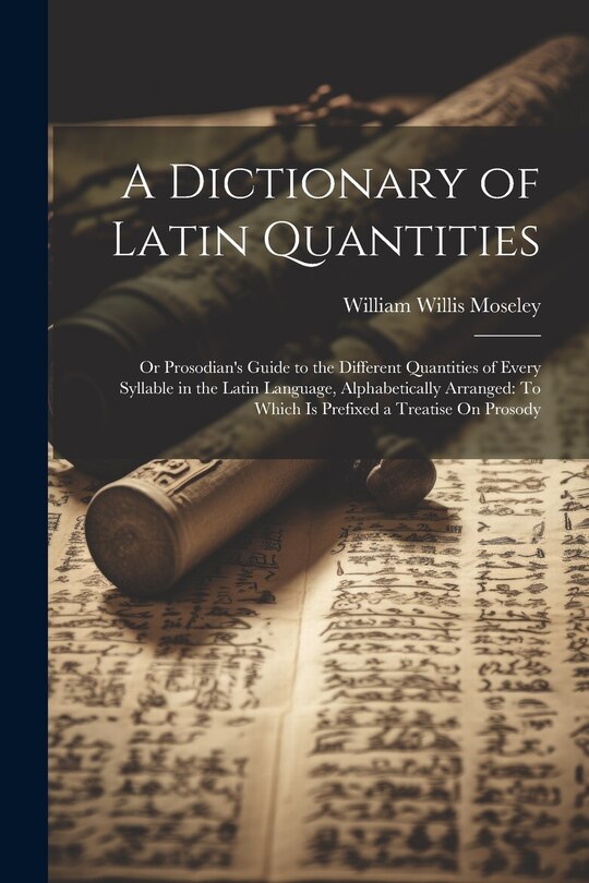 Couverture_A Dictionary of Latin Quantities