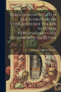 Couverture_Vergleichungs-tafeln Der Schriftarten Verschiedener Völker In Denen Vergangenen Und Gegenwärtigen Zeiten
