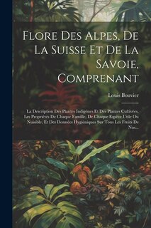 Front cover_Flore Des Alpes, De La Suisse Et De La Savoie, Comprenant