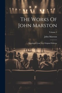 Front cover_The Works Of John Marston