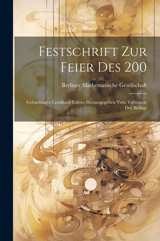Couverture_Festschrift zur Feier des 200
