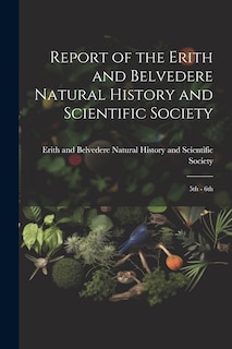 Couverture_Report of the Erith and Belvedere Natural History and Scientific Society