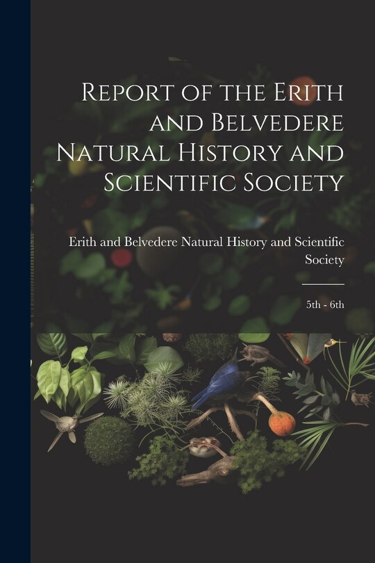 Couverture_Report of the Erith and Belvedere Natural History and Scientific Society