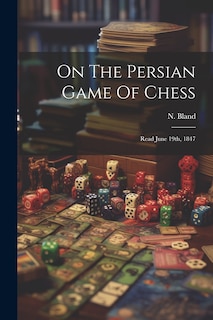 Couverture_On The Persian Game Of Chess