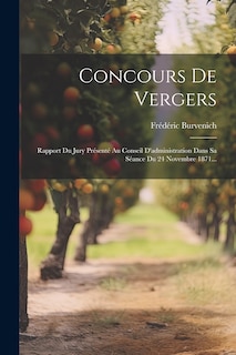 Front cover_Concours De Vergers