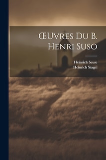 Front cover_OEuvres Du B. Henri Suso