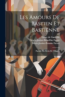 Couverture_Les Amours De Bastien Et Bastienne
