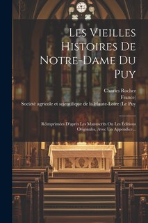 Front cover_Les Vieilles Histoires De Notre-dame Du Puy