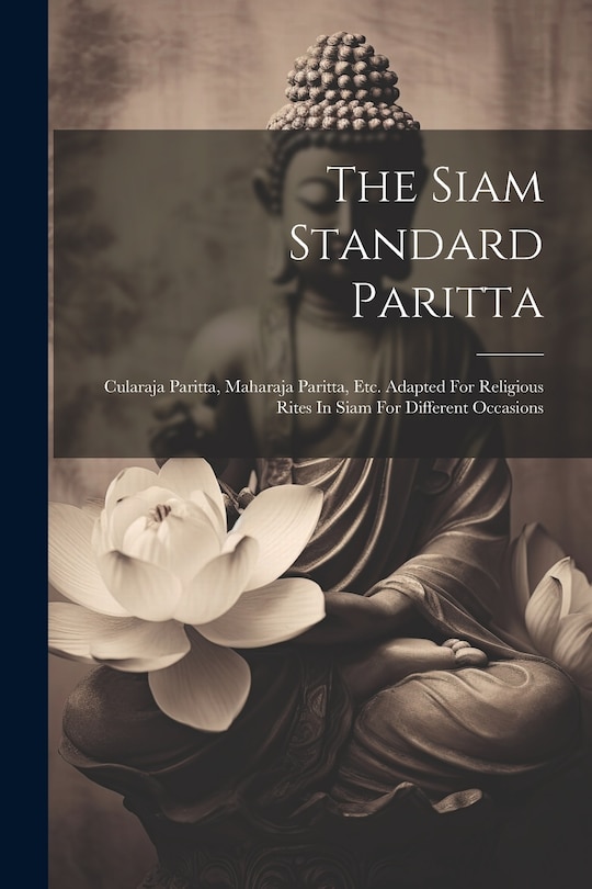 Front cover_The Siam Standard Paritta