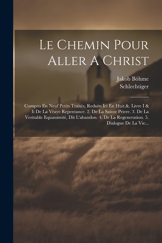 Couverture_Le Chemin Pour Aller A Christ