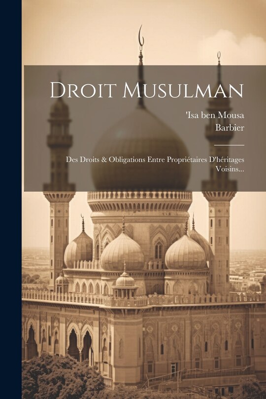 Front cover_Droit Musulman