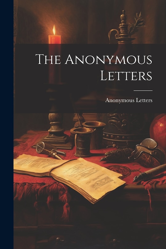 Front cover_The Anonymous Letters