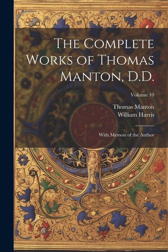 Couverture_The Complete Works of Thomas Manton, D.D.