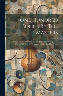 Front cover_One Hundred Songs By Ten Masters