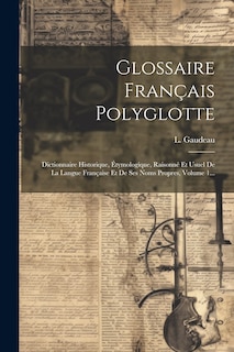 Front cover_Glossaire Français Polyglotte