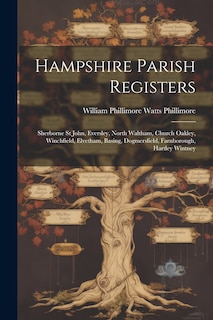 Front cover_Hampshire Parish Registers