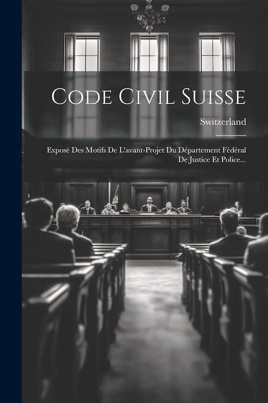 Front cover_Code Civil Suisse