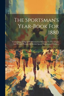 Front cover_The Sportsman's Year-book For 1880