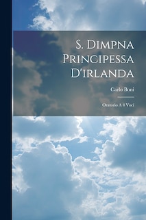Couverture_S. Dimpna Principessa D'irlanda