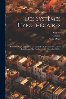 Front cover_Des Systèmes Hypothécaires