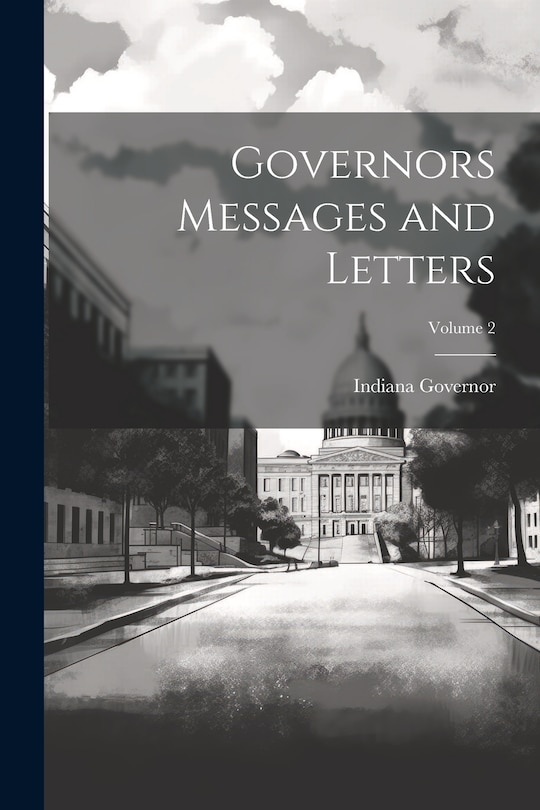 Front cover_Governors Messages and Letters; Volume 2