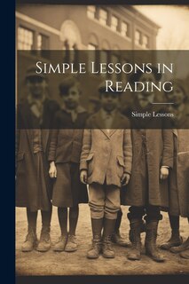 Front cover_Simple Lessons in Reading