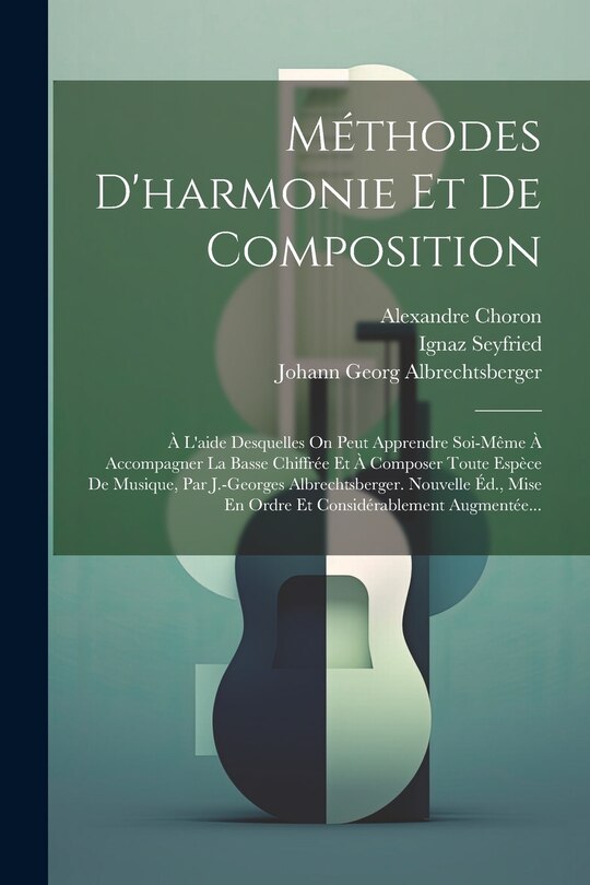 Front cover_Méthodes D'harmonie Et De Composition