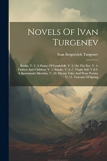 Front cover_Novels Of Ivan Turgenev
