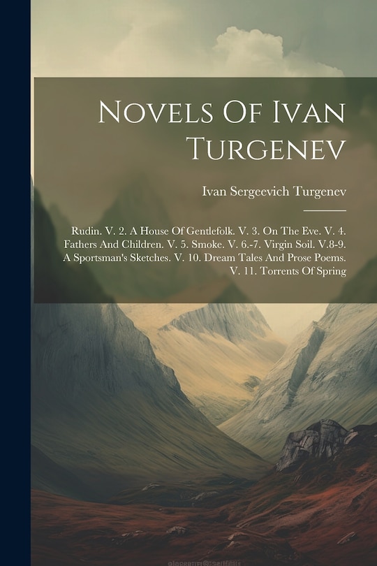 Front cover_Novels Of Ivan Turgenev