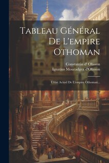 Front cover_Tableau Général De L'empire Othoman