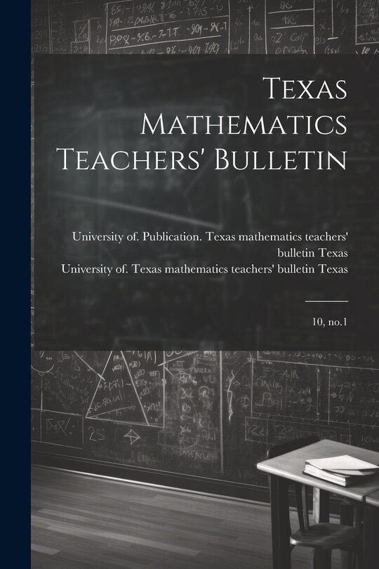 Couverture_Texas Mathematics Teachers' Bulletin