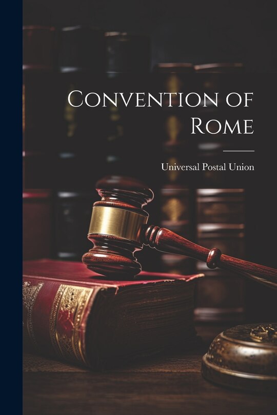 Couverture_Convention of Rome