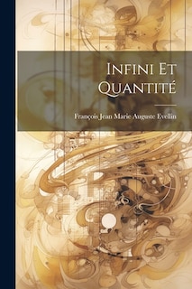 Front cover_Infini et Quantité