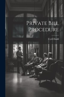Front cover_Private Bill Procedure