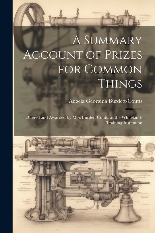 Couverture_A Summary Account of Prizes for Common Things