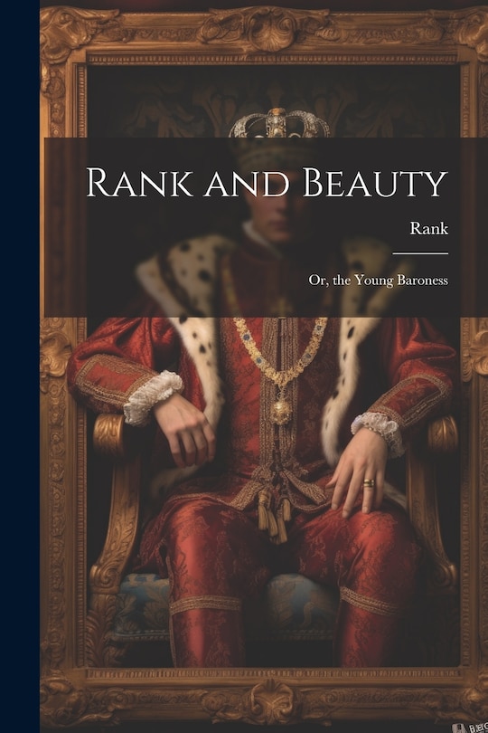 Front cover_Rank and Beauty; Or, the Young Baroness
